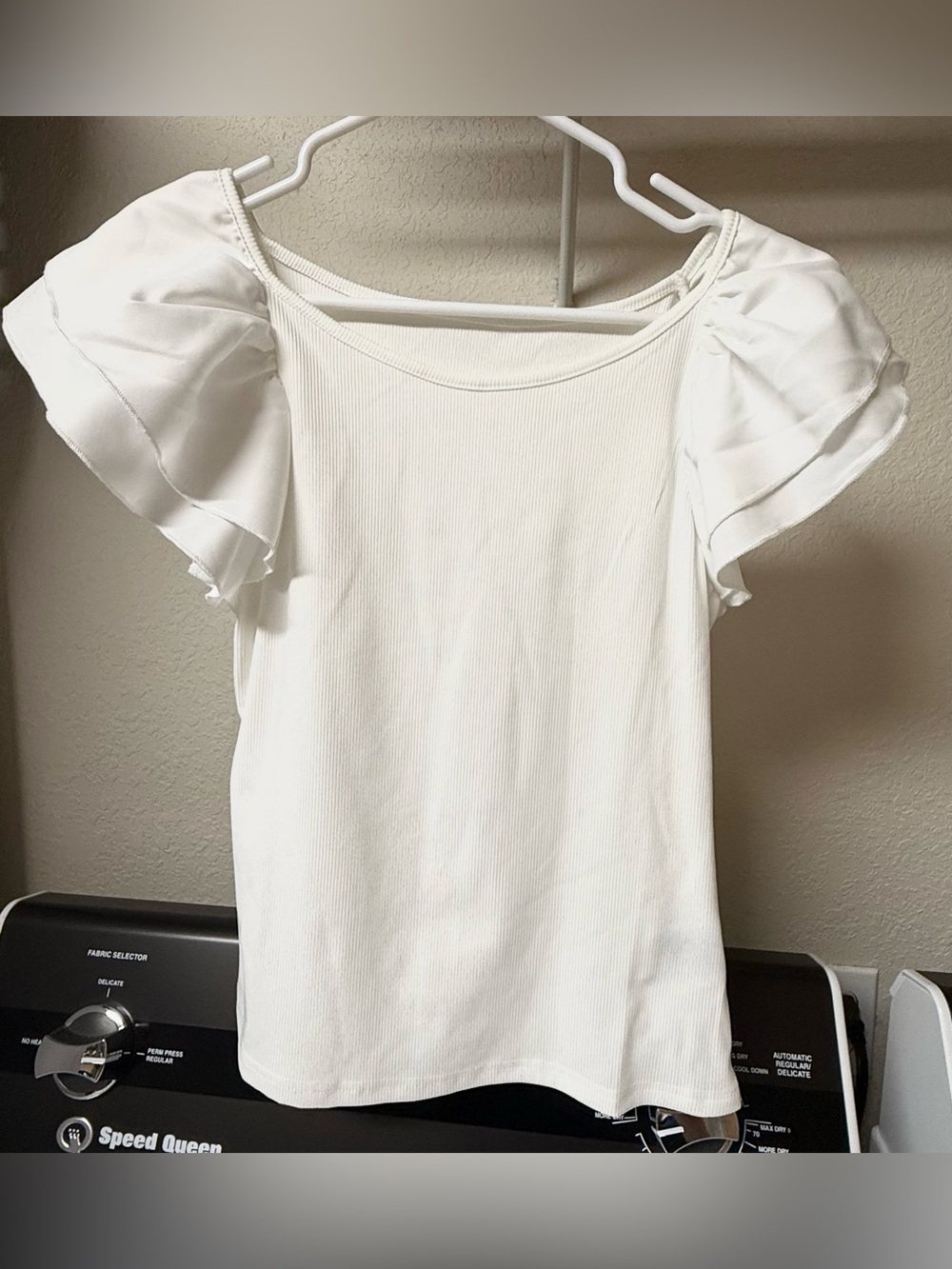 White Boutique Top, Looks New, Women’s Size Small SHEIN